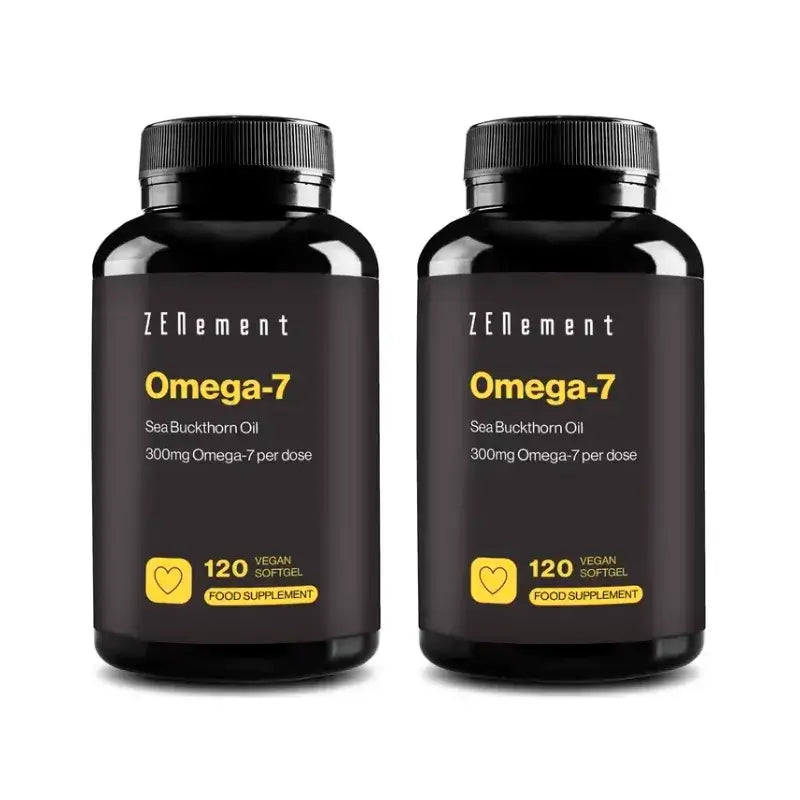Zenement Omega-7, Packung 2 x 120 vegane Weichkapseln