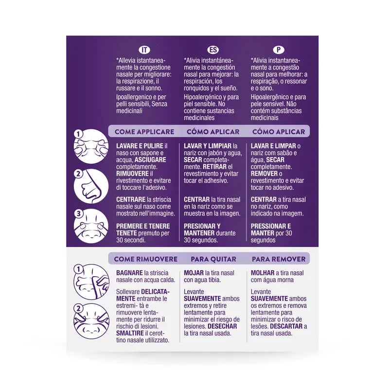 Zzzquil Sleep Nasal Strips, besser atmen und schlafen, 10 Strips