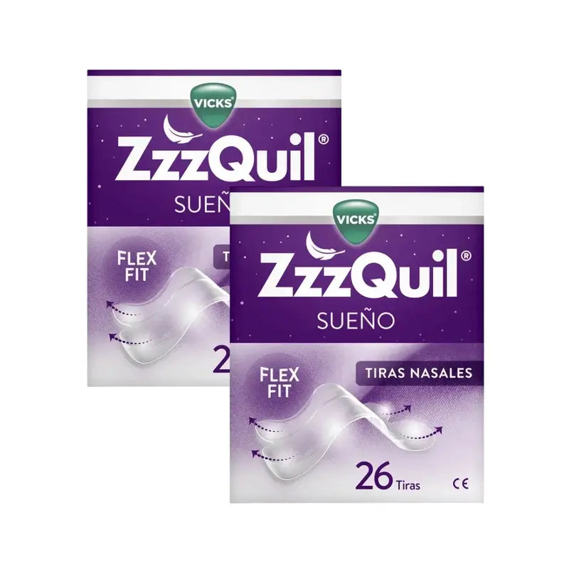 Zzzquil Sleep Nasal Strips, besser atmen und schlafen, 2X26 Strips