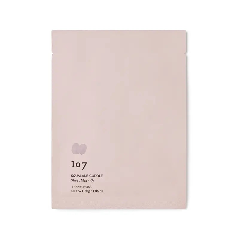 107 Beauty Squalane Cuddle Sheet Maske, 25 gr