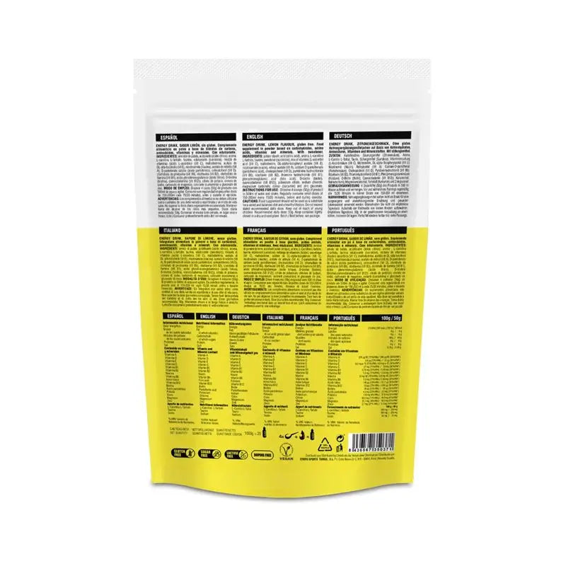 226Ers Energy Drink Energy Drink Zitrone, 1000 g