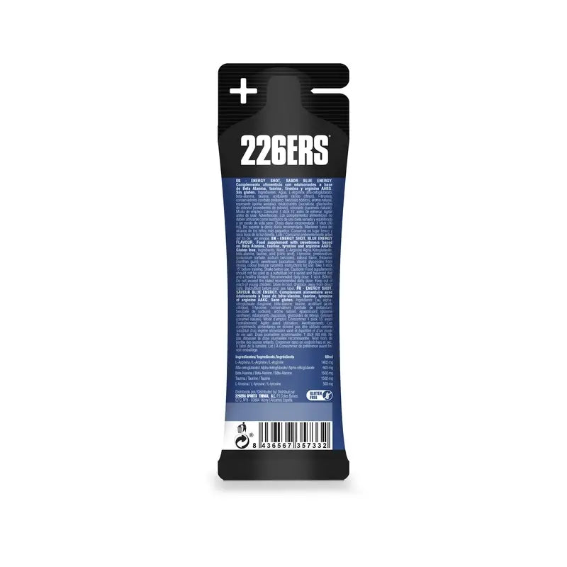 226Ers Energy Shot Stick 60Ml Blau Energy Zero , 60 ml