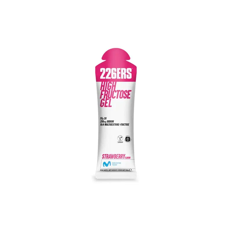 226Ers High Fructose Gel Strawberry , 80 Gramm