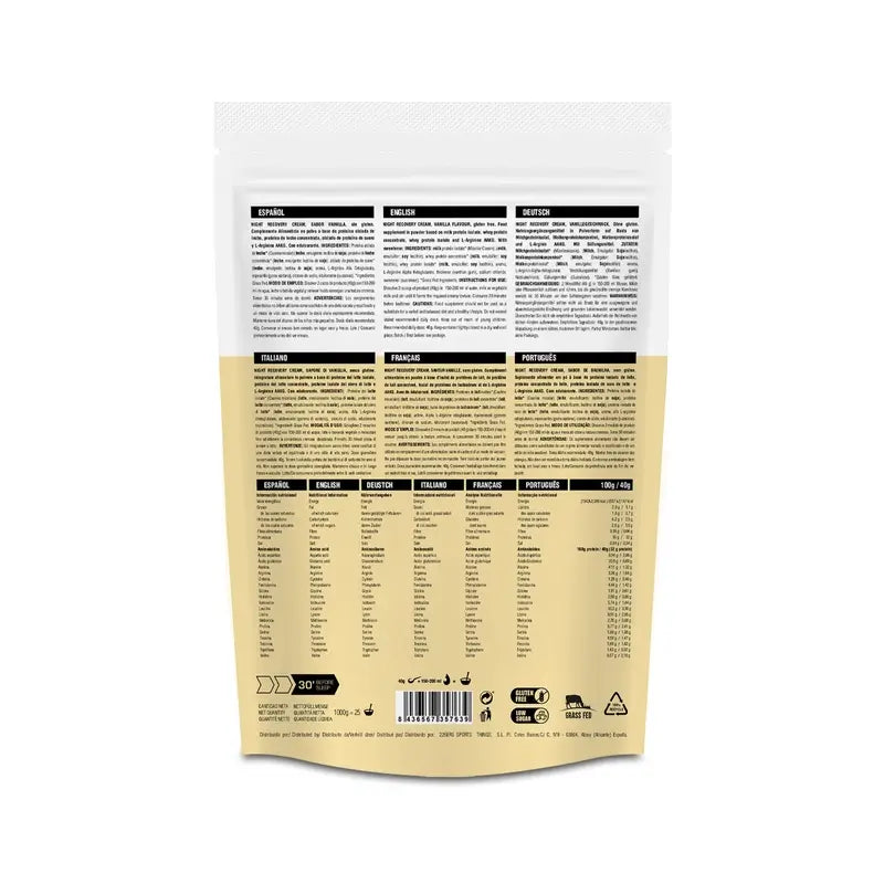 226Ers Night Recovery Cream 2,0 Vanille , 1000 Gramm