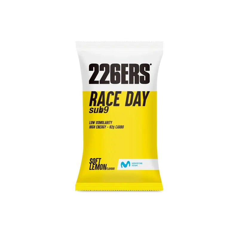 226Ers Sub9 Race Day - Lemon Energy Drink Einzeldosis, 87,5 g