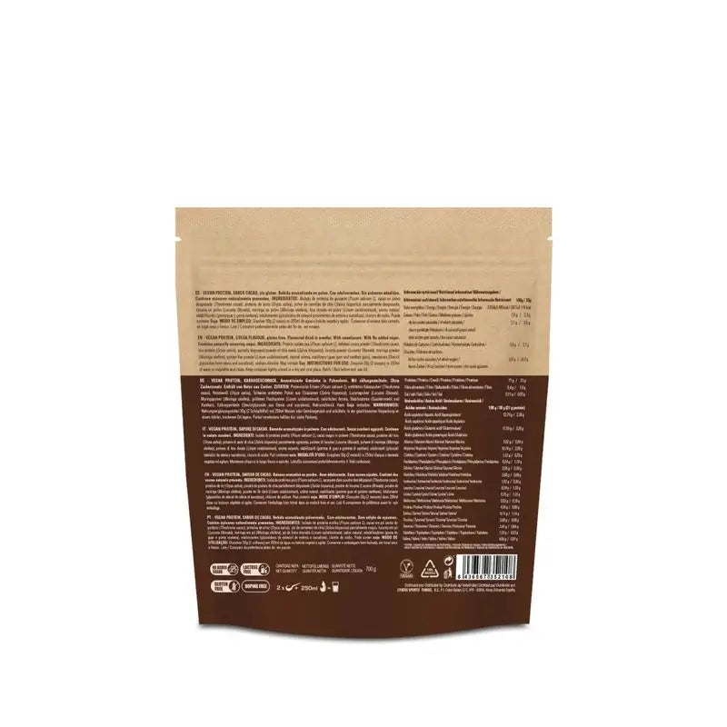 226Ers Veganes Protein 700 Veganes Protein-Shake-Pulver Schokolade, 700g