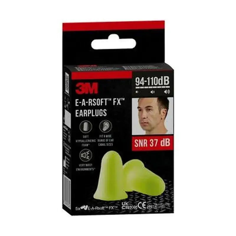 3M™ Earsoft™ Noise Ohrstöpsel - Fx™, Snr 37 Db, 5 Paar