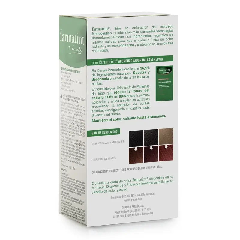 Farmatint 5M Light Auburn Auburn Permanentes Färbegel