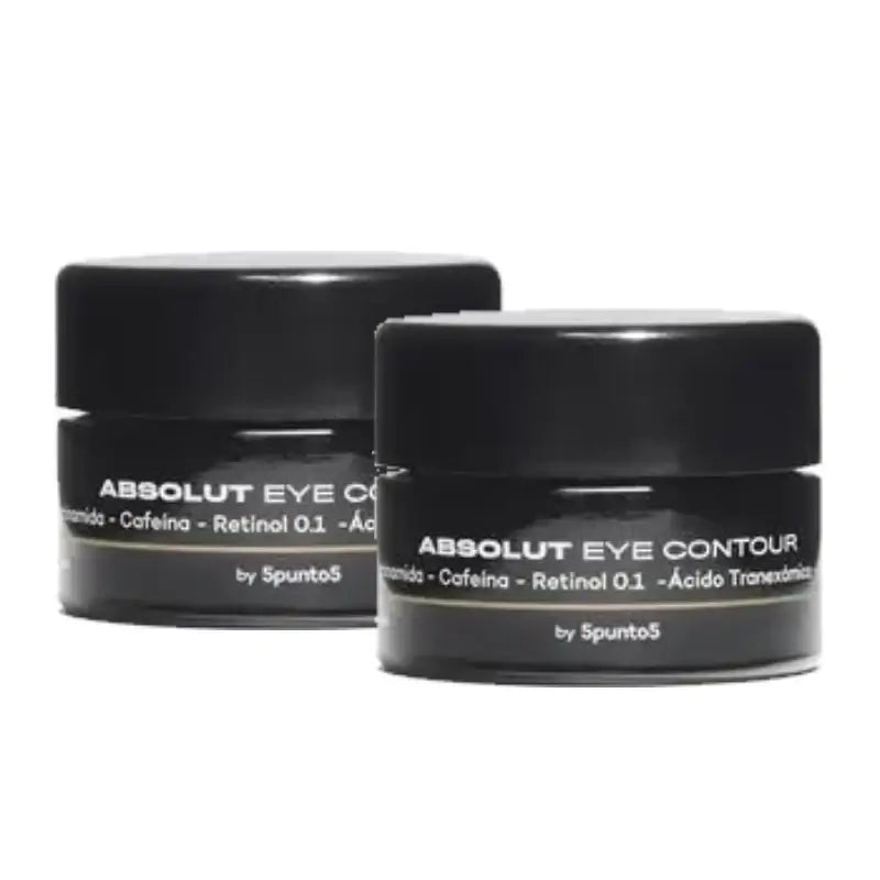 5Punto5 Absolut Eye Contour Augencreme 15 ml, 2er-Pack
