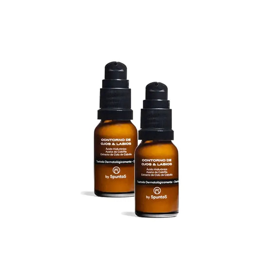 5Punto5 Augen- und Lippenkonturcreme für reife Haut 15 ml, 2er-Pack