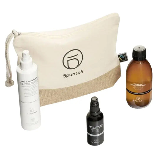 5Punto5 Set Sebocontrol (Reinigungsgel + ausgleichendes Gesichtswasser + Sebo Control Light Cream)