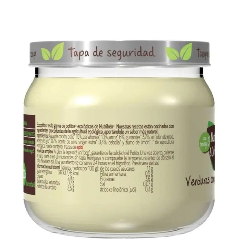 Nutriben Potito Eco Huhn vom Bauernhof mit Gemüse 6x235g