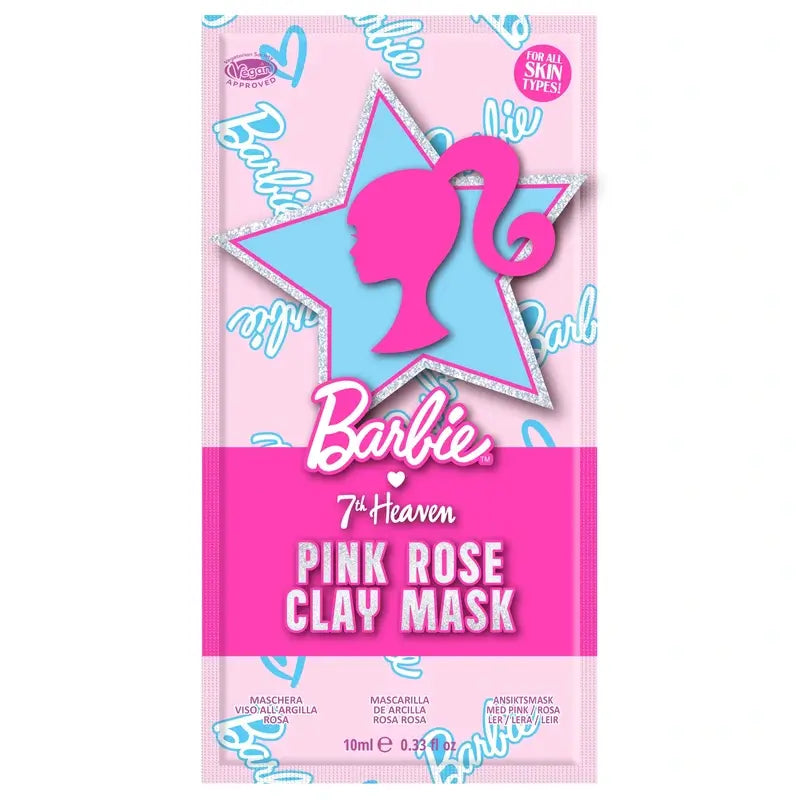 7 Heaven Barbie Rosa Ton Maske