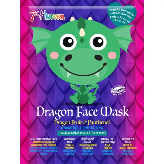 7 Heaven Animal Mask Drachentuchmaske , 1 Stk.