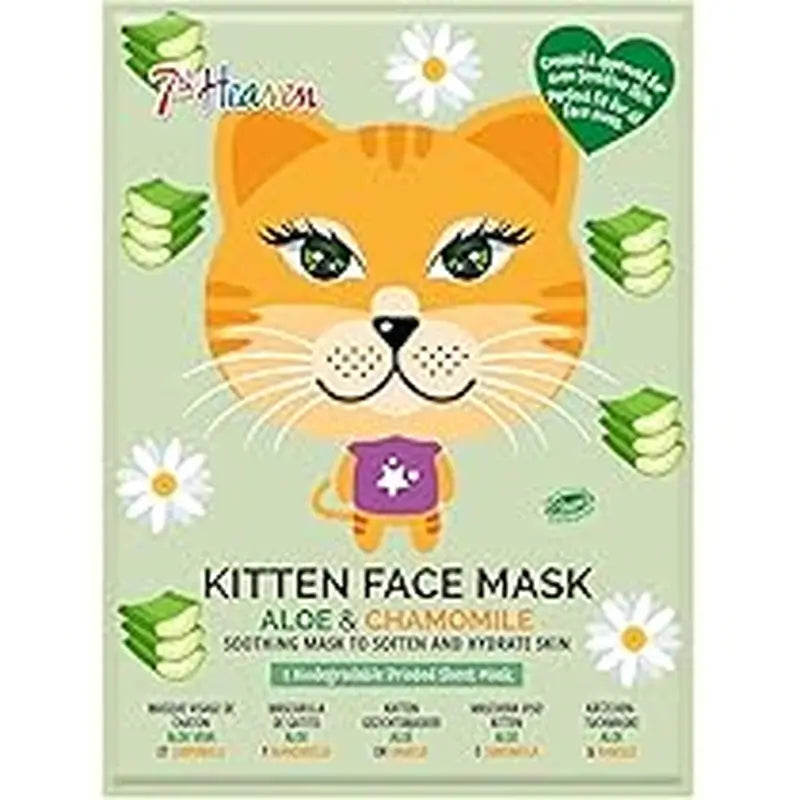7 Himmel Tier Maske Tuch Kitty Maske , 3 Einheiten