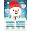 7 Heaven Snowman Christmas Cloth Mask , 1 Stk.