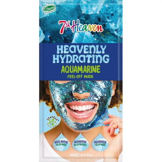 7 Heaven Aqua Marine Feuchtigkeitsspendende Peel-Off-Maske , 8 ml