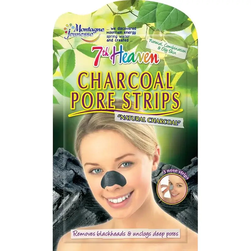 7 Heaven Women's Carbon Nose Strips , 3 Stück