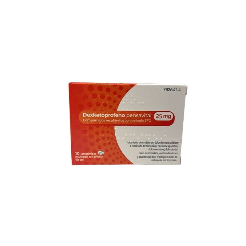 Pensavital Efg Dexketoprofen 25 Mg, 10 Filmtabletten