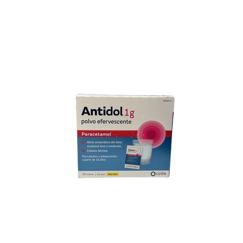 Antidol 1 G, 10 Päckchen Brausepulver