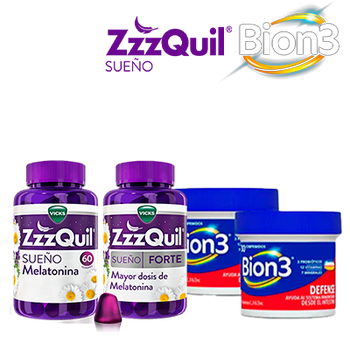 PACKS VIRTUALES BION3, ZZZQUIL HASTA 25% DTO. ON GOING (31 DICIEMBRE 2026)