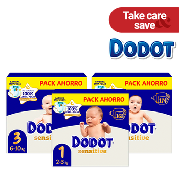 REBAJAS - DODOT SENSITIVE XXL 25% DTO (2 AGOSTO 2026)