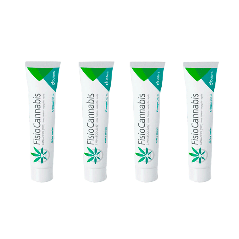 Fisiocannabis mit CBD, 4x200 ml