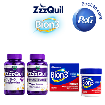 PACKS VIRTUALES BION3, ZZZQUIL HASTA 25% DTO. ON GOING - VUELTA CON P&G (31 DICIEMBRE 2026)