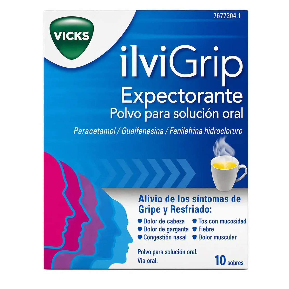 Ilvigrip Schleimlösendes Pulver zum Einnehmen, 10 Beutel