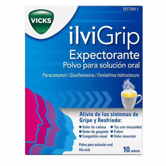 Ilvigrip Schleimlösendes Pulver zum Einnehmen, 10 Beutel