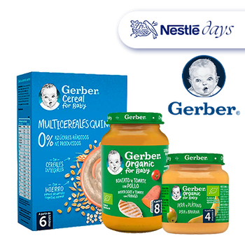 NESTLÉ BRAND DAY - NESTLÉ INFANT - GERBER 25% DTO. (13 SEPTIEMBRE 2026)