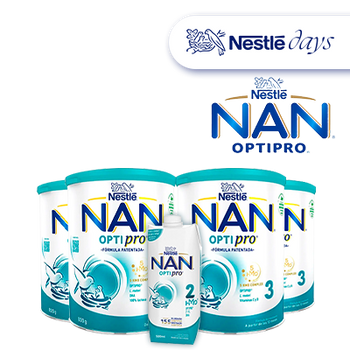NESTLÉ BRAND DAYS - NAN OPTIPRO 50% DTO. 2ª UD. (13 SEPTIEMBRE 2026)