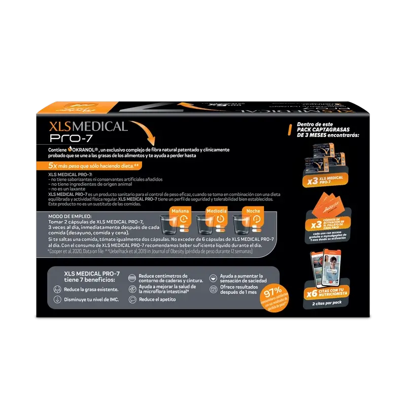 Xls Medical Pro7 Pack 3x180 Kapseln