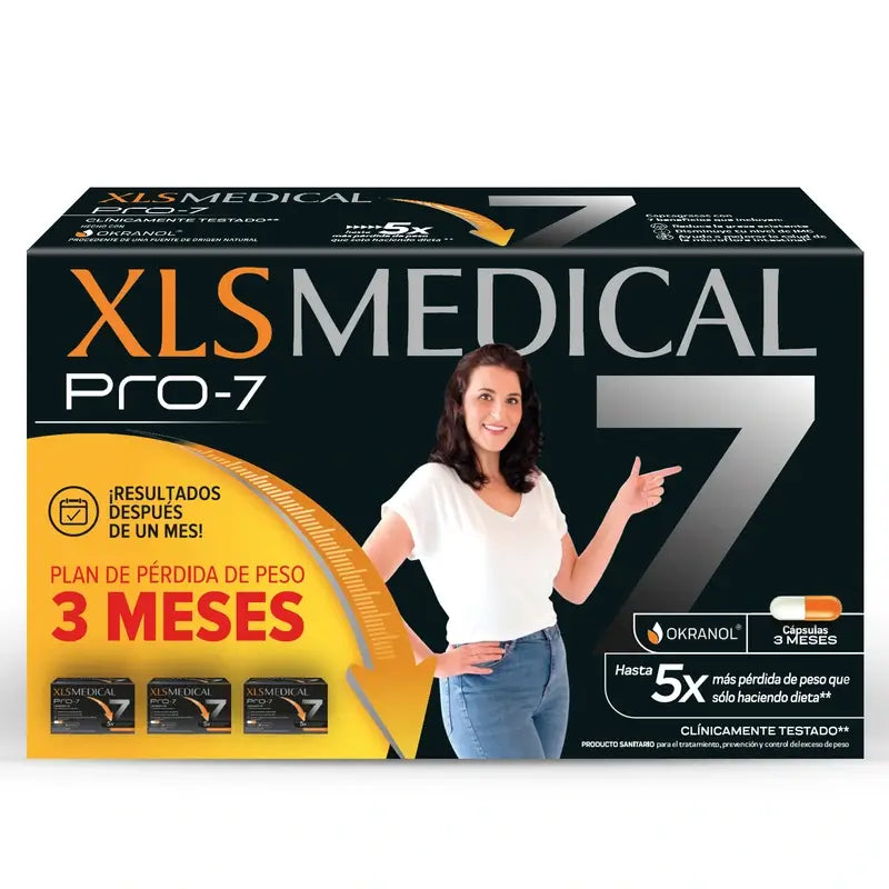 Xls Medical Pro7 Pack 3x180 Kapseln