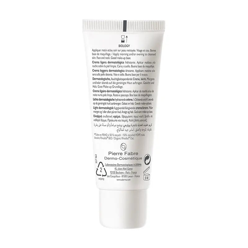 A-Derma Biology Light Dermatologische Feuchtigkeitscreme 40 ml