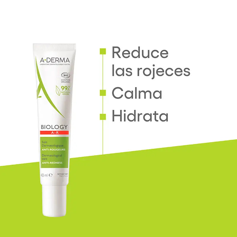 A-Derma Biology Dermatologische Anti-Rötungen Pflege 40 ml