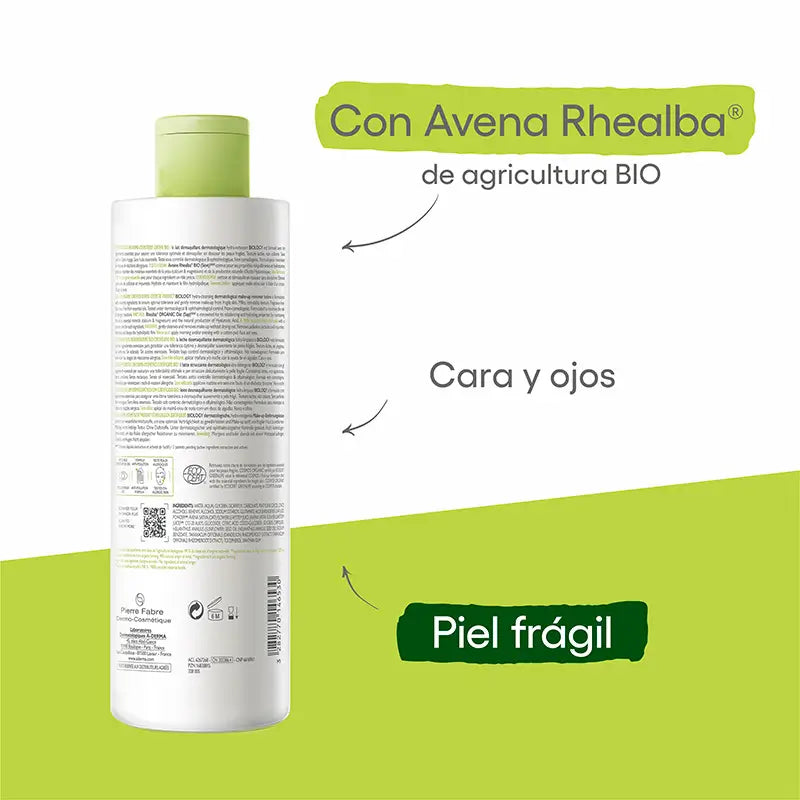 A-Derma Biology Dermatologische Make-up-Entferner-Milch 400 ml