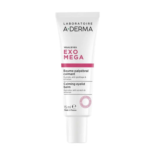A-Derma Exomega Beruhigender Augenlidbalsam, 15 ml