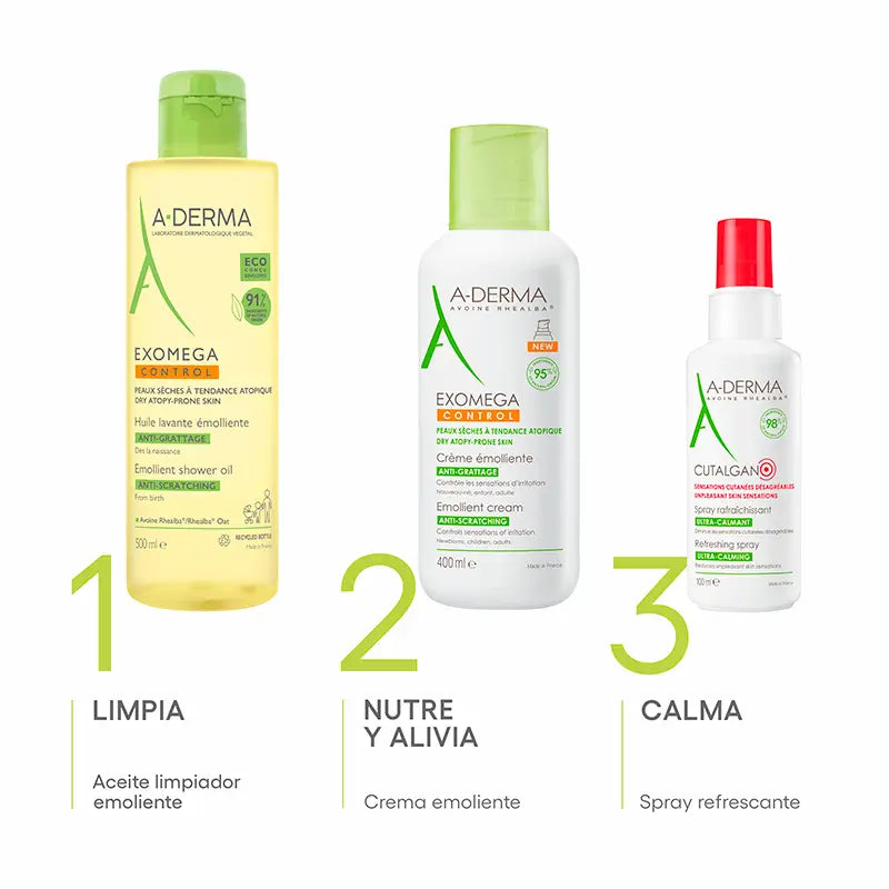 A-Derma Exomega Control Emollientes Duschöl 500 ml