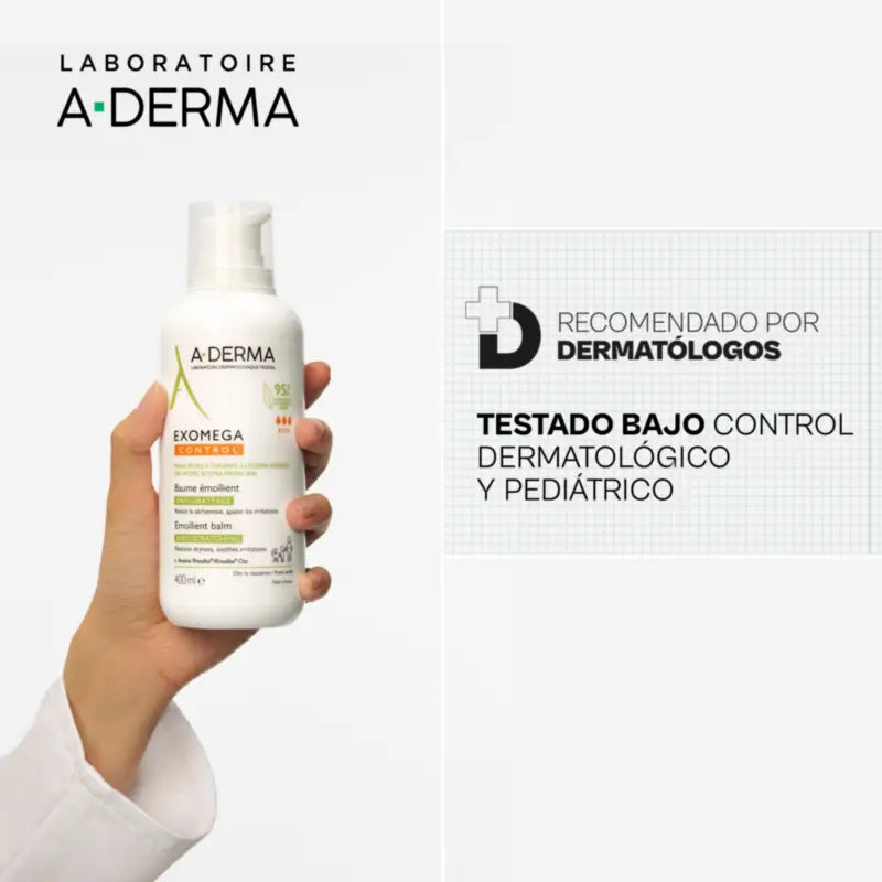 A-Derma Exomega Control Feuchtigkeitsbalsam 400 ml