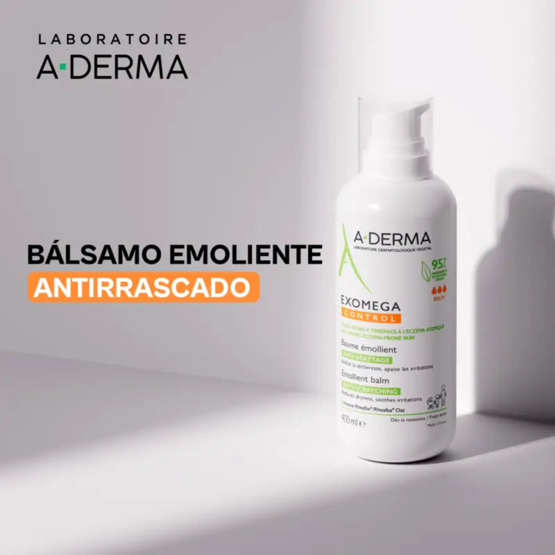 A-Derma Exomega Control Feuchtigkeitsbalsam 400 ml