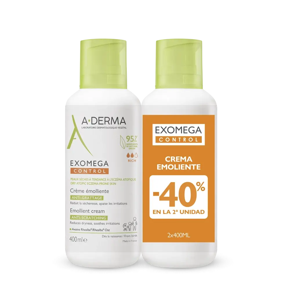 A-Derma Exomega Creme 2 X 400Ml