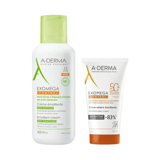 A-Derma Exomega Exomega Cream 400Ml + Exomega Spf50+