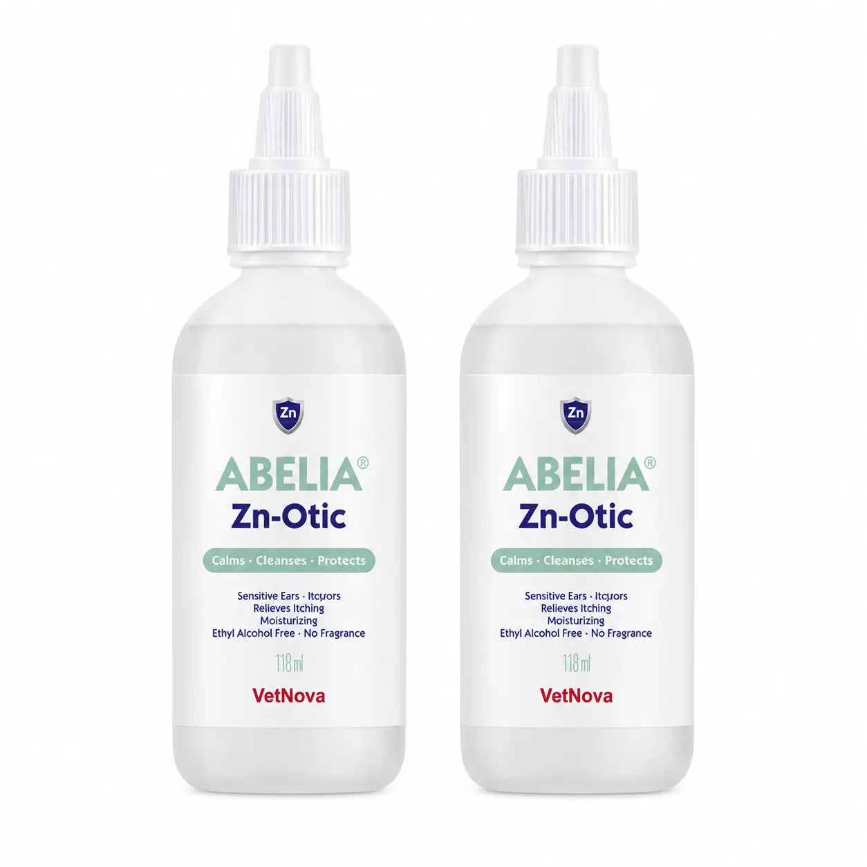 Abelia Vetnova Abelia Zn Otic, 118 ml, Otische Lösung, Packung 2