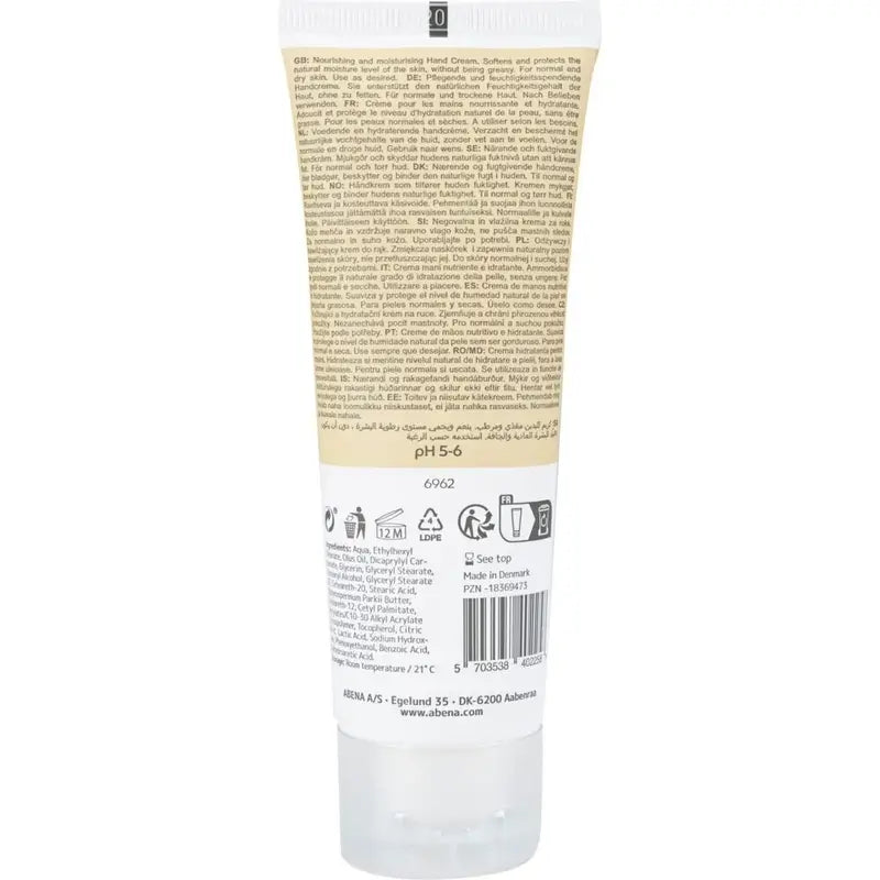 Abena Handcreme 21 % Lipide, parfümfrei, 75 ml