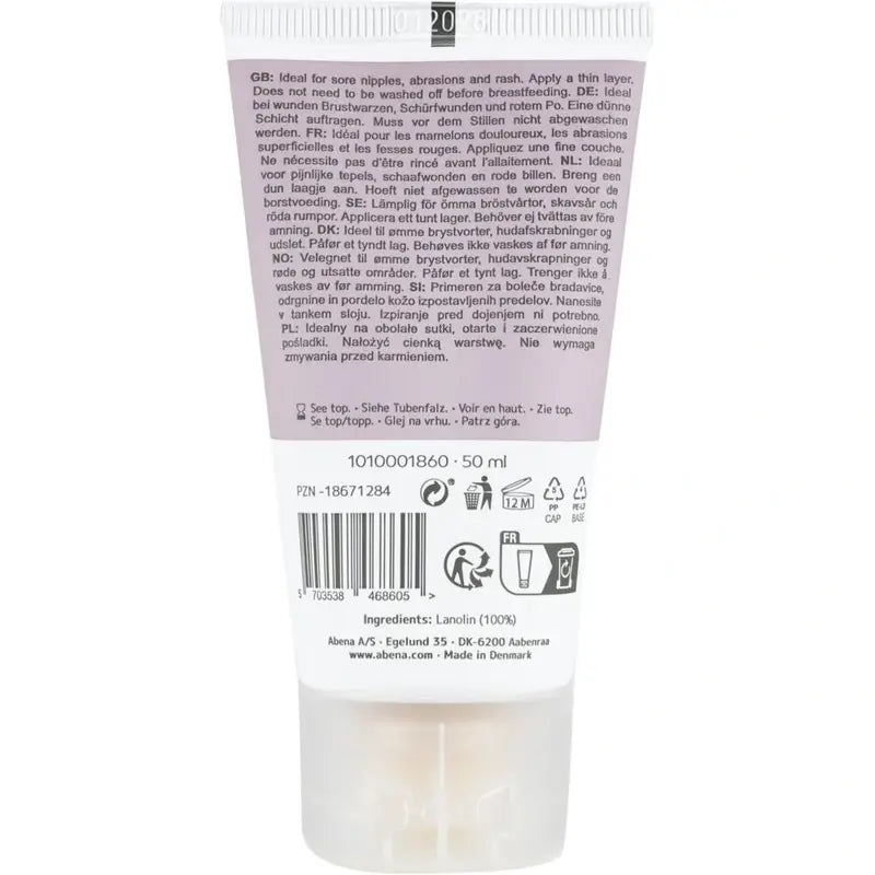 Abena Regenerierende Brustwarzencreme, 50 ml