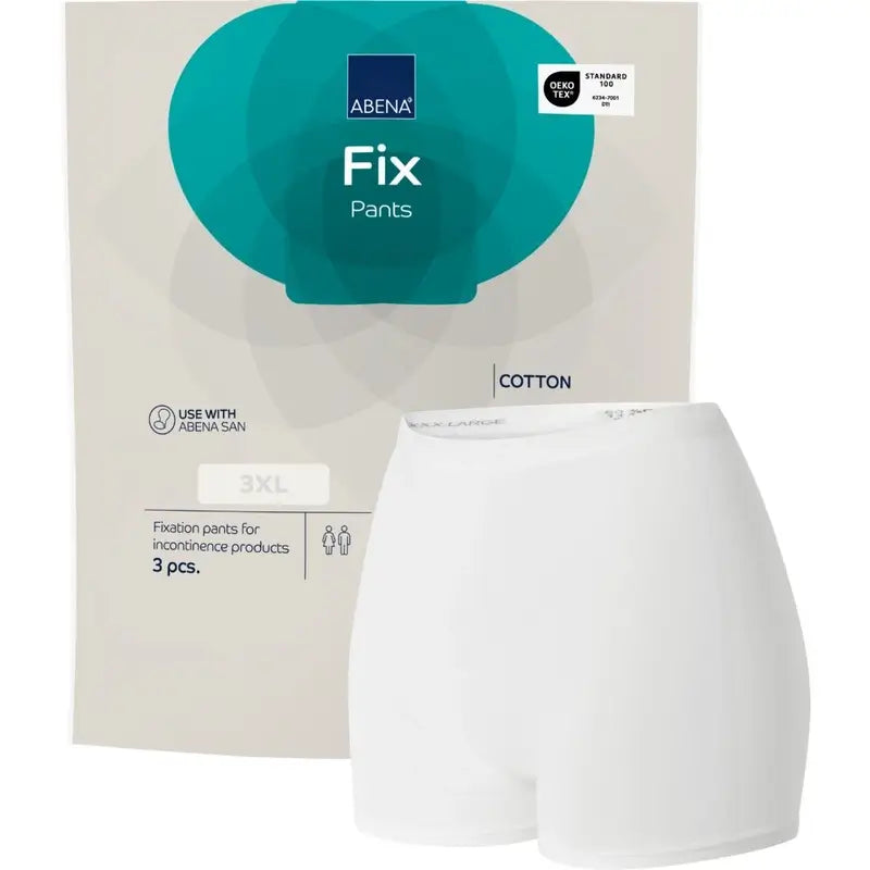 Abena Fix Fixierhöschen aus Baumwolle, Größe 3XL, 10 Stück