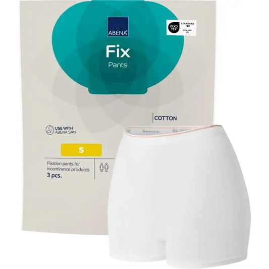 Abena Fix Fixierhöschen aus Baumwolle, Größe S, 10 Stück