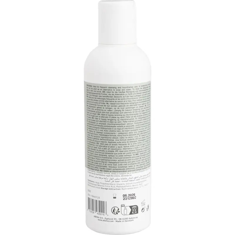 Abena Duschgel und Shampoo ohne Ausspülen, 200 ml