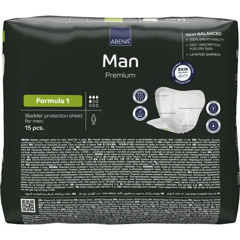 Abena Man Premium Formel 1, 15 Stück